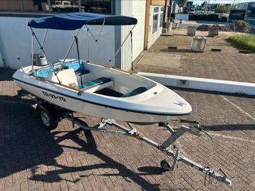 Topcraft console boot met Yamaha 25 pk en trailer beschikbaar voor biedingen