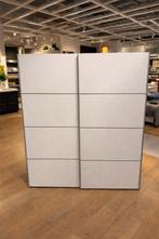 Zweefdeurkast 2 schuifdeuren 180x200x64 wit Direct/Leverbaar, Ophalen, Met deur(en), #Schuifdeurkast#Zweefdeurkast#Kledingkast#Garderobekast