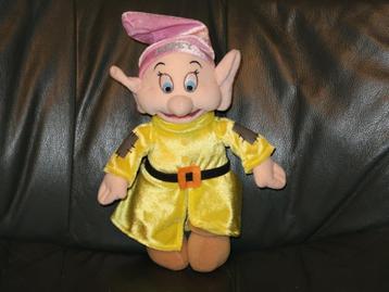 Dopey de Dwerg uit Sneeuwwitje, mooi zachte Disney knuffel beschikbaar voor biedingen