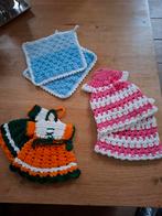 Retro Pannenlappen 3 setjes voor € 7,50, Ophalen of Verzenden, Zo goed als nieuw