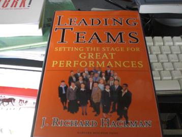 book boek leading teams   hackman  for great perdormances 