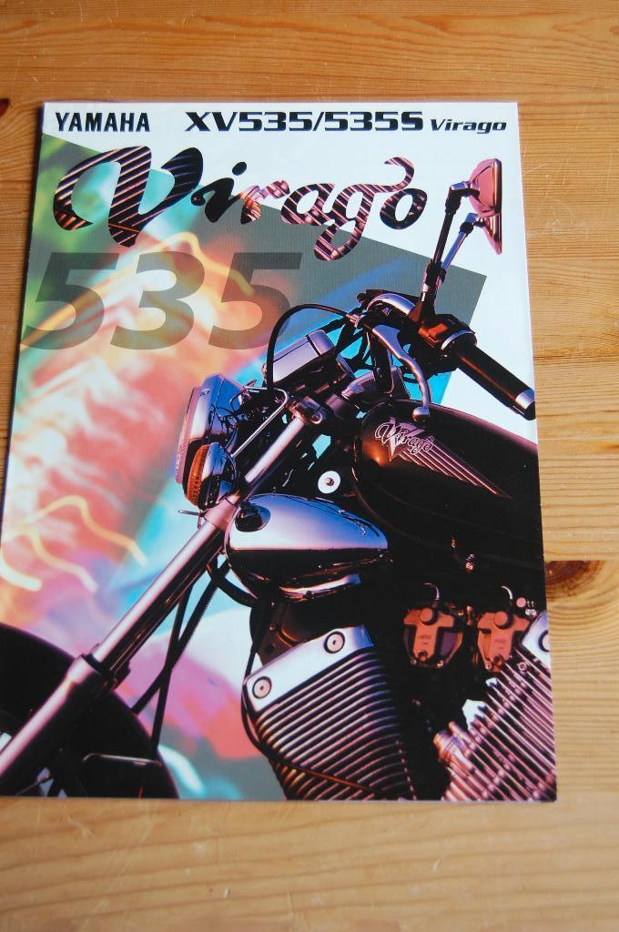 Yamaha XV535 en XV535S Virago 1997, Motoren, Handleidingen en Instructieboekjes, Yamaha, Ophalen of Verzenden