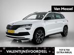 Skoda Karoq 1.5 TSI ACT Sportline Business | CANTON | ELEK.A, Auto's, 12 maanden, Stof, 4 cilinders, Wit