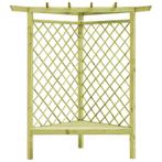 Tuinpergola pergola met bankje rozenboog GRATIS BEZORGD!, Verzenden, Nieuw