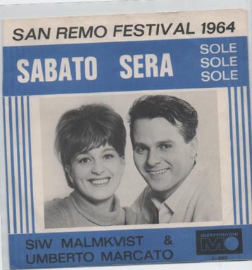 Siw Malmkvist en Umberto Marcato- Sabato Sera  beschikbaar voor biedingen