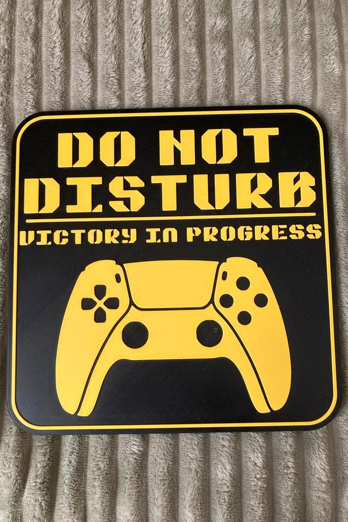 Game Room Bordje - Niet Storen!, Huis en Inrichting, Woonaccessoires | Wanddecoraties, Nieuw, Ophalen of Verzenden