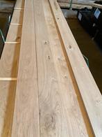 Licht rustieke eiken planken te koop. 190x20 mm 275/370cm., Nieuw, Plank, Ophalen of Verzenden, Minder dan 25 mm