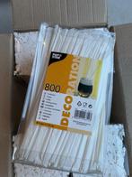 Plastic rietjes in papieren verpakking, Ophalen of Verzenden, Nieuw, Versiering, Verjaardag