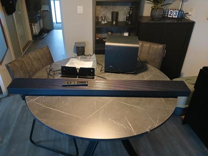 Bijna NIEUWE Samsung Hw qs700f ATMOS + GARANTIE/VASTE PRIJS!, Audio, Tv en Foto, Soundbars, Zo goed als nieuw, Bluetooth, Met externe subwoofer