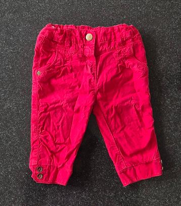 Baby broekje, rood, maat 68, Baby Club beschikbaar voor biedingen