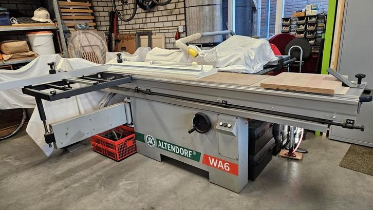 Formaatzaag Altendorf WA6, Doe-het-zelf en Verbouw, Gereedschap | Zaagmachines, Zo goed als nieuw, Overige typen, 1200 watt of meer
