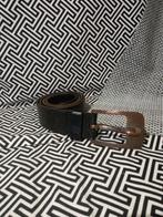 Vintage Red Label brede leren riem 85 cm., Verzenden, Echt leder, Minder dan 95 cm, Gedragen