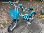 Kinderfiets, meisje, B’Twin, Blue Princess 500., Ophalen, Gebruikt, 16 tot 20 inch, BTWIN