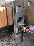 Stenen Tuinbarbecue (Gratis), Ophalen of Verzenden, Gebruikt, Houtskool, Vrijstaand
