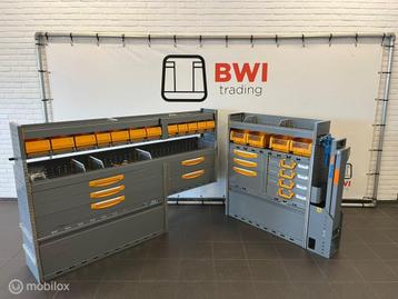 StoreVan set bedrijfswageninrichting L+R complete inrichting beschikbaar voor biedingen
