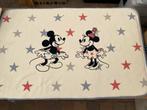Nieuwe zgan vintage Disney Mickey Minnie Mouse plaid 134x80, Ophalen, Mickey Mouse, Nieuw, Kleding of Textiel