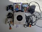 Nintendo Gamecube console en games, Spelcomputers en Games, Spelcomputers | Nintendo GameCube, Gebruikt, Wit, Met games, Met 2 controllers