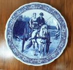 root Delfts blauw sierbord. Petrus Regout. 40 cm. doorsn., Antiek en Kunst, Antiek | Wandborden en Tegels, Ophalen of Verzenden