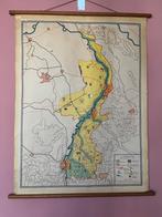 Oude schoolplaat van Limburg, Antiek en Kunst, Antiek | Schoolplaten, Ophalen, Aardrijkskunde