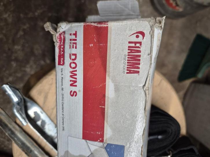 Fiamma Tie Down S Camper Stoombanden Compleet, Caravans en Kamperen, Camper-accessoires, Gebruikt, Ophalen of Verzenden