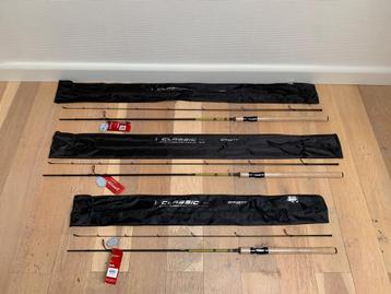 Nieuwe Dam Classic spinhengels, 2.10m - 2.40m - 2.70m beschikbaar voor biedingen