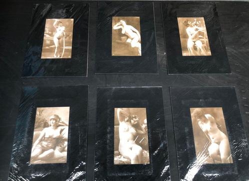 Erotische kaarten foto’s antiek incl boek prentbriefkaarten, Verzamelen, Foto's en Prenten, Nieuw, Prent, Overige onderwerpen