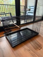 Gezellige en stijlvolle zwarte vogelkooi, Dieren en Toebehoren, Vogels | Hokken en Kooien, Ophalen, Zo goed als nieuw, Metaal