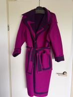 Annette Gortz winterjas 2 kanten draagvaar., Kleding | Dames, Ophalen of Verzenden, Zo goed als nieuw, Maat 38/40 (M), Paars