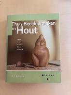 Thuis Beelden maken in hout, Will Shropp., Ophalen of Verzenden, Gebruikt, Boek, Kunst en Creatief