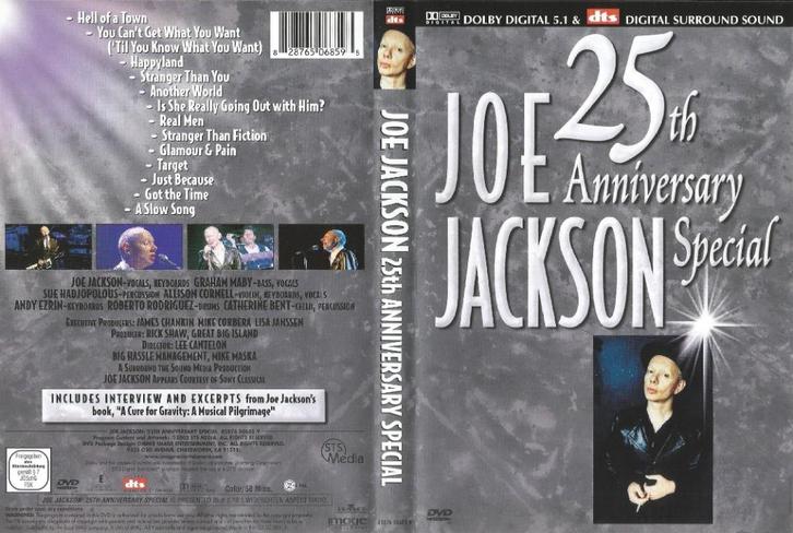 DVD Joe Jackson – 25th anniversary Special, Cd's en Dvd's, Dvd's | Muziek en Concerten, Zo goed als nieuw, Muziek en Concerten