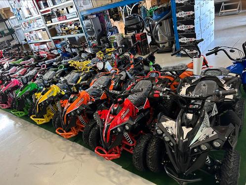 Nieuwe elektrische of benzine kinder quads of crossers, Kinderen en Baby's, Speelgoed | Buiten | Accuvoertuigen, Nieuw, Ophalen