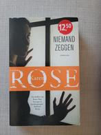 Karen Rose - Niemand zeggen, Boeken, Ophalen of Verzenden, Zo goed als nieuw, Nederland, Karen Rose
