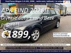 Ford Focus Wagon 1.6-16V Futura , Nederlandse auto, apk eind, Auto's, 1596 cc, Gebruikt, 4 cilinders, Origineel Nederlands