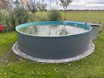Stalenwand zwembad 350 cm, Ophalen, Gebruikt, 200 tot 300 cm, 80 tot 120 cm