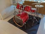 Drumstel - Sonor Force 3007 Red Sparkle Maple, Muziek en Instrumenten, Drumstellen en Slagwerk, Ophalen, Gebruikt, Sonor
