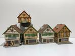 POLA: Serie van 4 Vakwerkhuizen/winkels (+ Extra?) voor H0, Hobby en Vrije tijd, Modeltreinen | H0, Gebruikt, Gelijkstroom of Wisselstroom