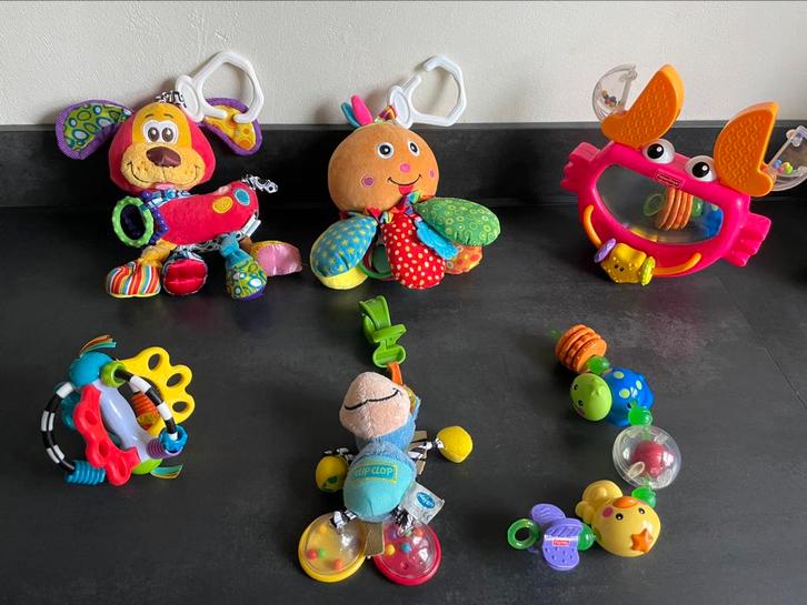 Fisherprice en playgro babyspeelgoed, Kinderen en Baby's, Speelgoed | Babyspeelgoed, Zo goed als nieuw, Rammelaar, Ophalen