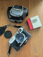 Canonet 28 inclusief hoes en lens cap, Audio, Tv en Foto, Fotocamera's Analoog, Spiegelreflex, Canon, Ophalen of Verzenden, Zo goed als nieuw