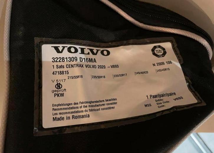 Te huur: enkelzijdige sneeuwkettingen V893 (oa Polestar), Auto diversen, Sneeuwkettingen, Zo goed als nieuw, Ophalen