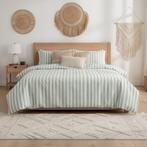 100% 2 pers - Katoen Dekbedovertrek / NIEUW, Dekbedovertrek, Ophalen of Verzenden, Groen, Nieuw