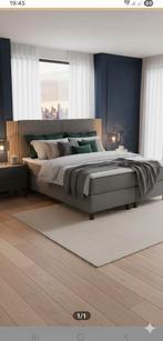 Boxspring 160 compleet, Ophalen of Verzenden, 70 tot 85 cm