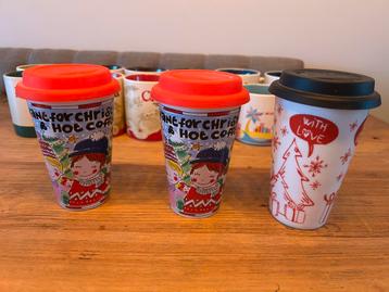 Blond amsterdam koffie mokken beschikbaar voor biedingen