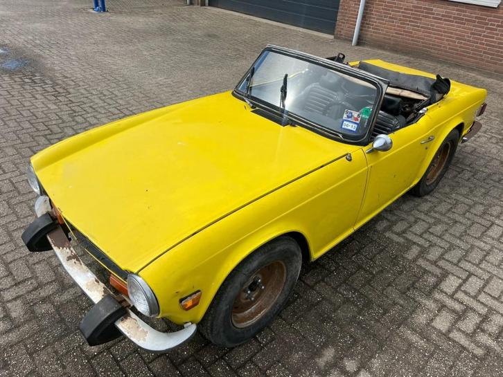 Triumph TR6, Auto's, Oldtimers, Bedrijf, Triumph, Benzine, Handgeschakeld, Overige kleuren