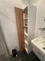Hoge kast met 6 schappen (Ikea), Huis en Inrichting, Badkamer | Badkamermeubels, Ophalen, (Half)hoge kast, Minder dan 50 cm, Zo goed als nieuw