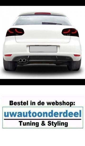 Bumper Diffuser GTD Look Dubbele uitlaat Geschikt Voor Vw Go beschikbaar voor biedingen