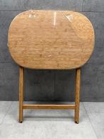 Bamboe bijzettafel - inklapbaar - NIEUW - 11197, Ophalen of Verzenden, Nieuw