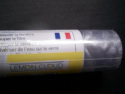 Rol RAAMFOLIE Lemon Cloud 90 x 200 cm. PourVitreTulipe Folie, Doe-het-zelf en Verbouw, Zeil en Folie, Nieuw, Ophalen of Verzenden