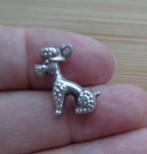 zilveren vintage bedel poedel [234], Overige merken, Verzenden, Zo goed als nieuw, 1 bedel