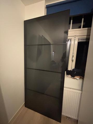 Pax kast schuifdeuren zwart (hokksund) - afbeelding 5