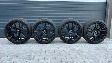 Audi RS6/S6 velgen 21 inch met winterbanden Continental beschikbaar voor biedingen